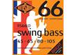 Swing Bass 66, Stainless Steel, Round Wound, 45-105