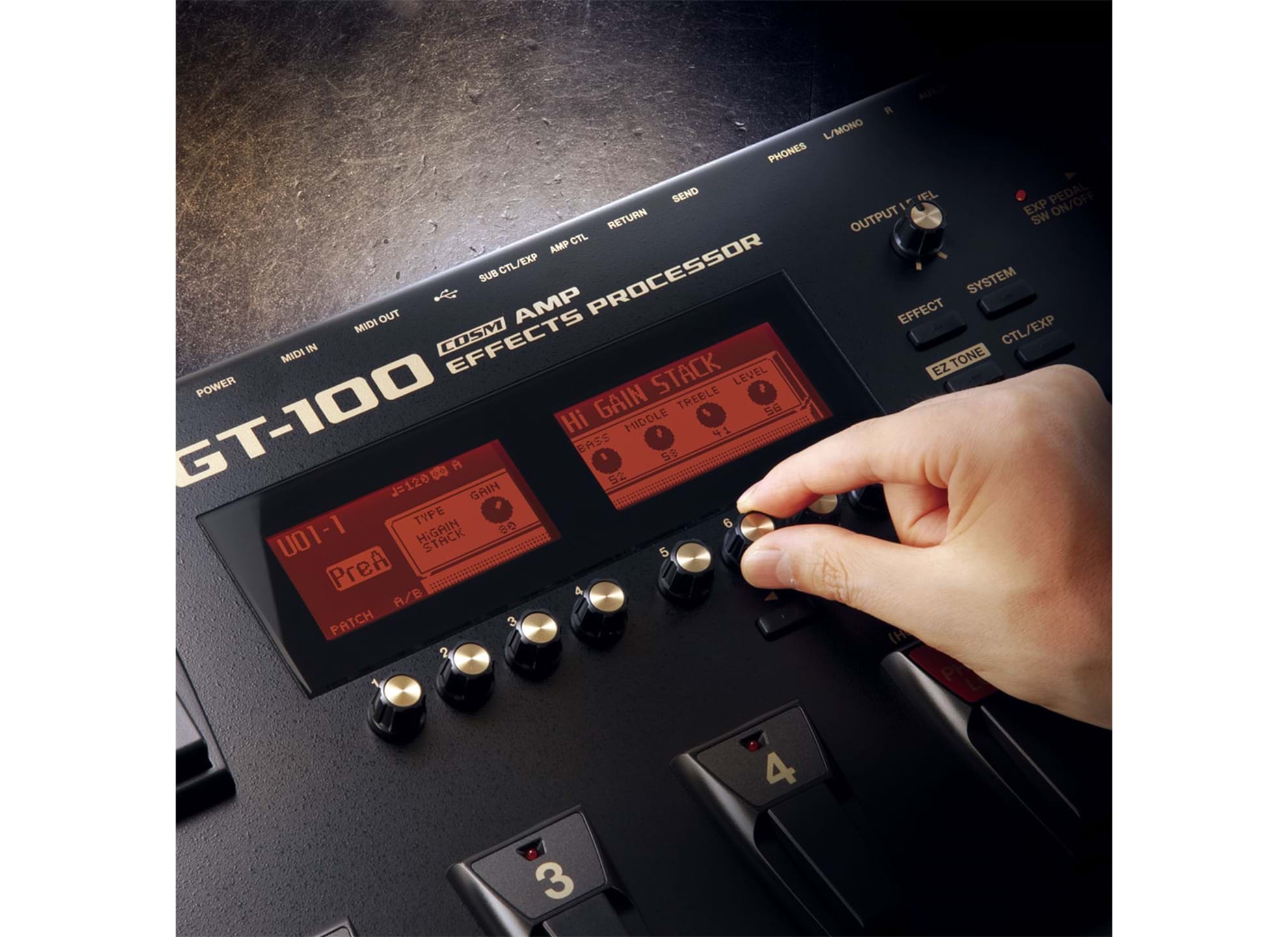 GT-100 Amp Effects Processor