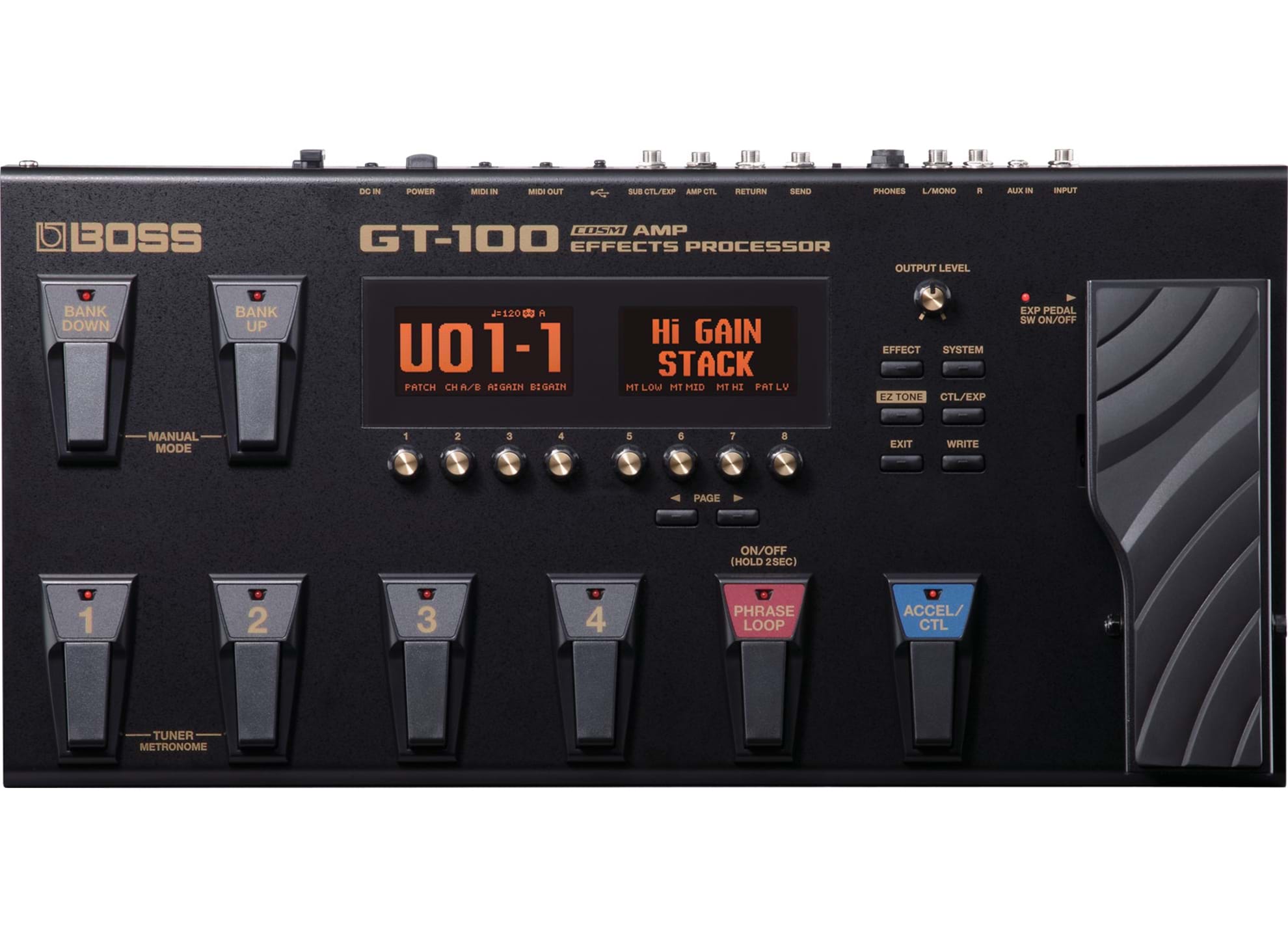 GT-100 Amp Effects Processor
