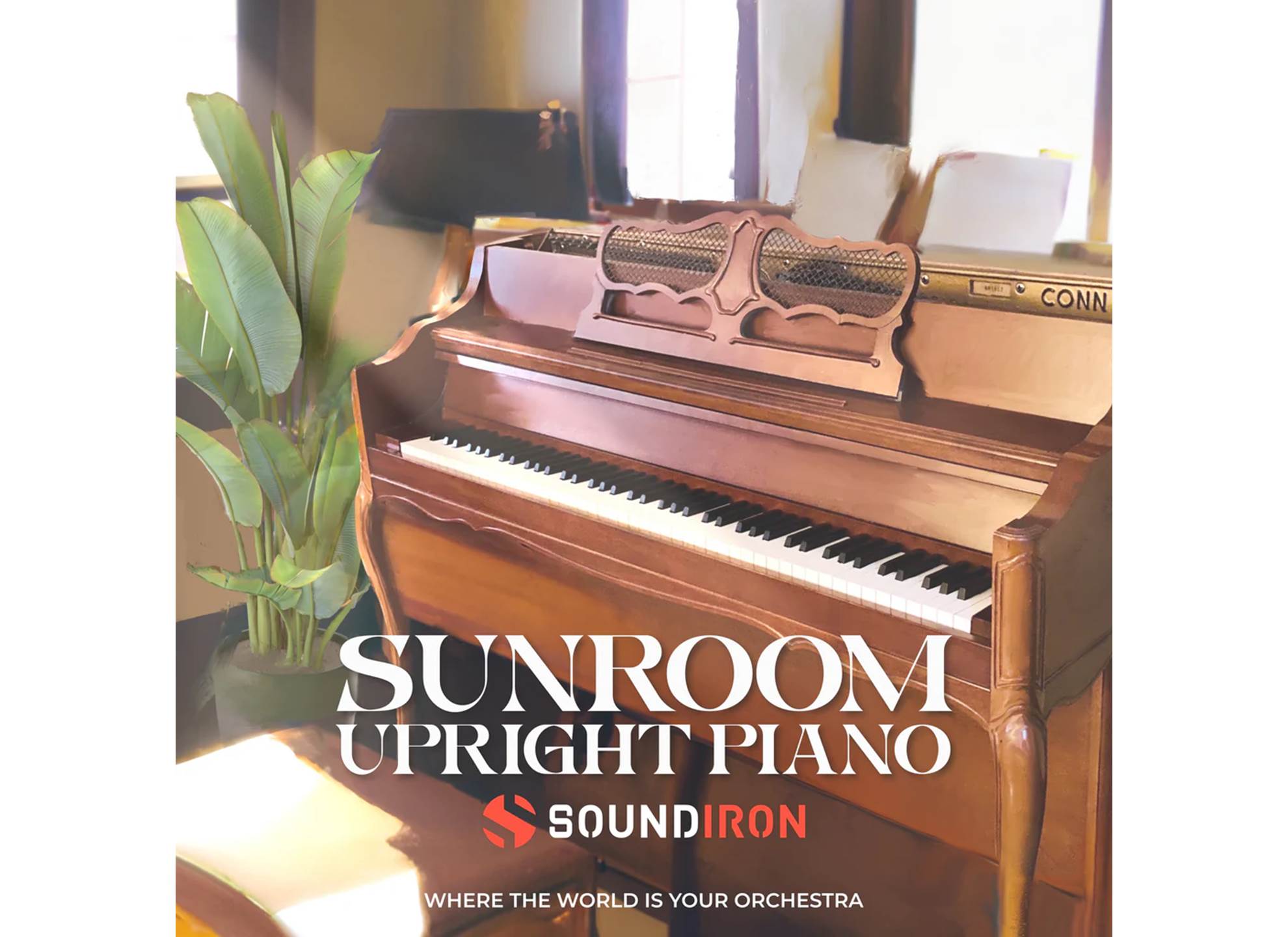 Sunroom Upright Piano