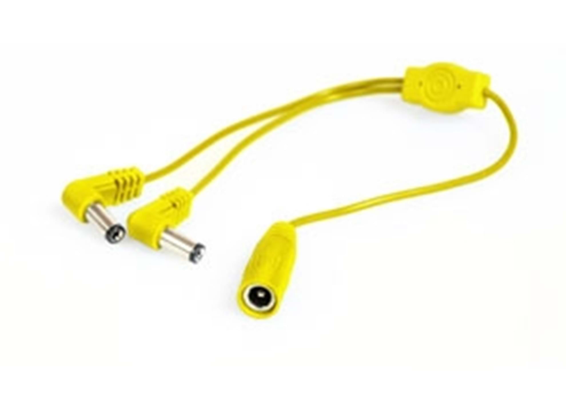 Yellow doubler cable female, 20 cm