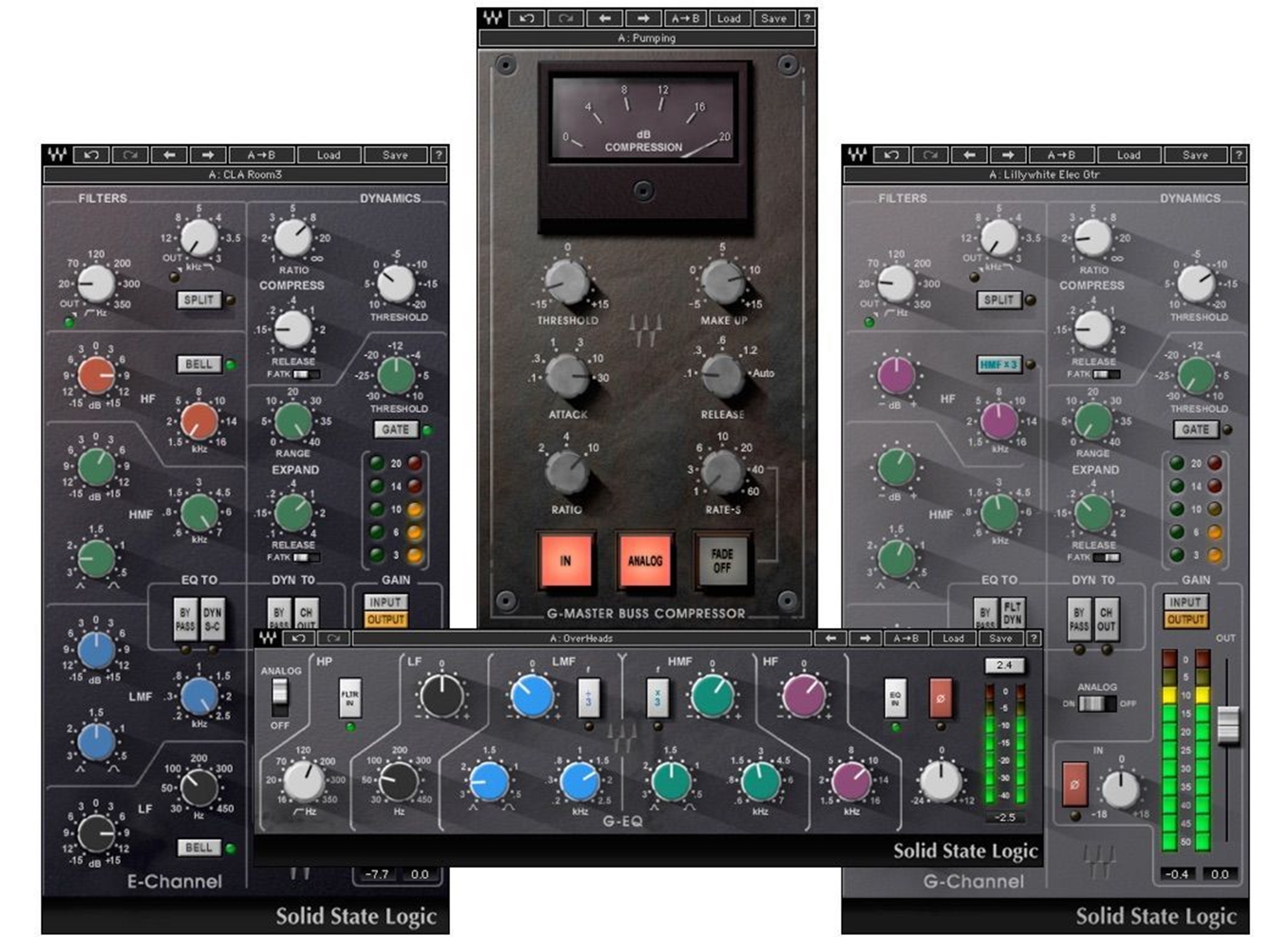 difference between waves ssl plugin and uad plugin
