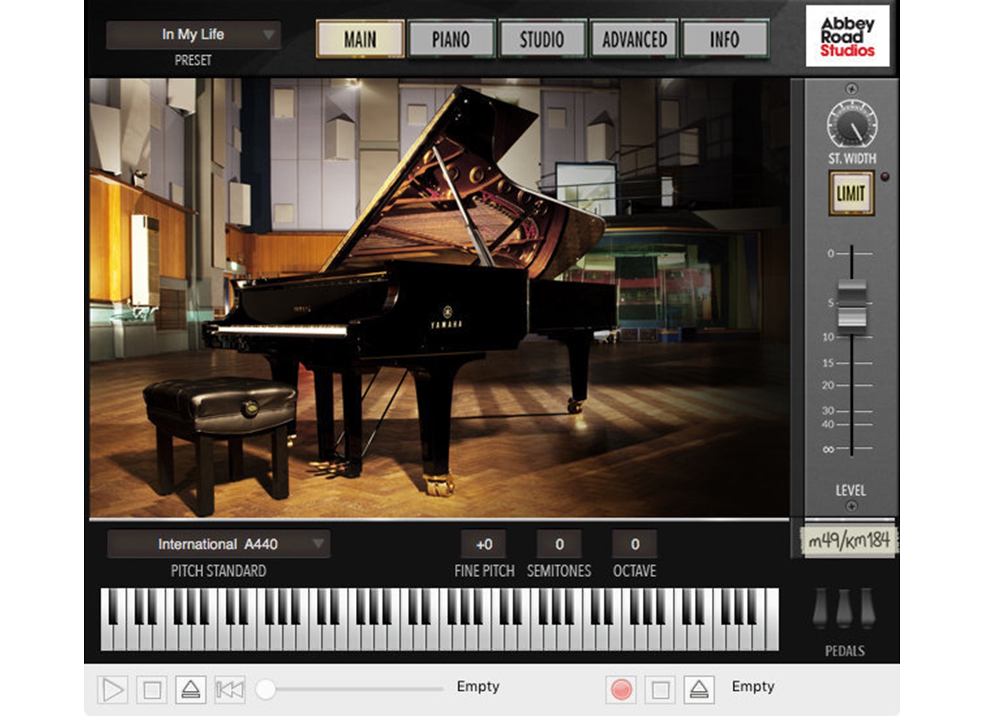 Grand vst. Рояль yamaha cfx. grand piano vst. yamaha cfx 9. abbey road studio.