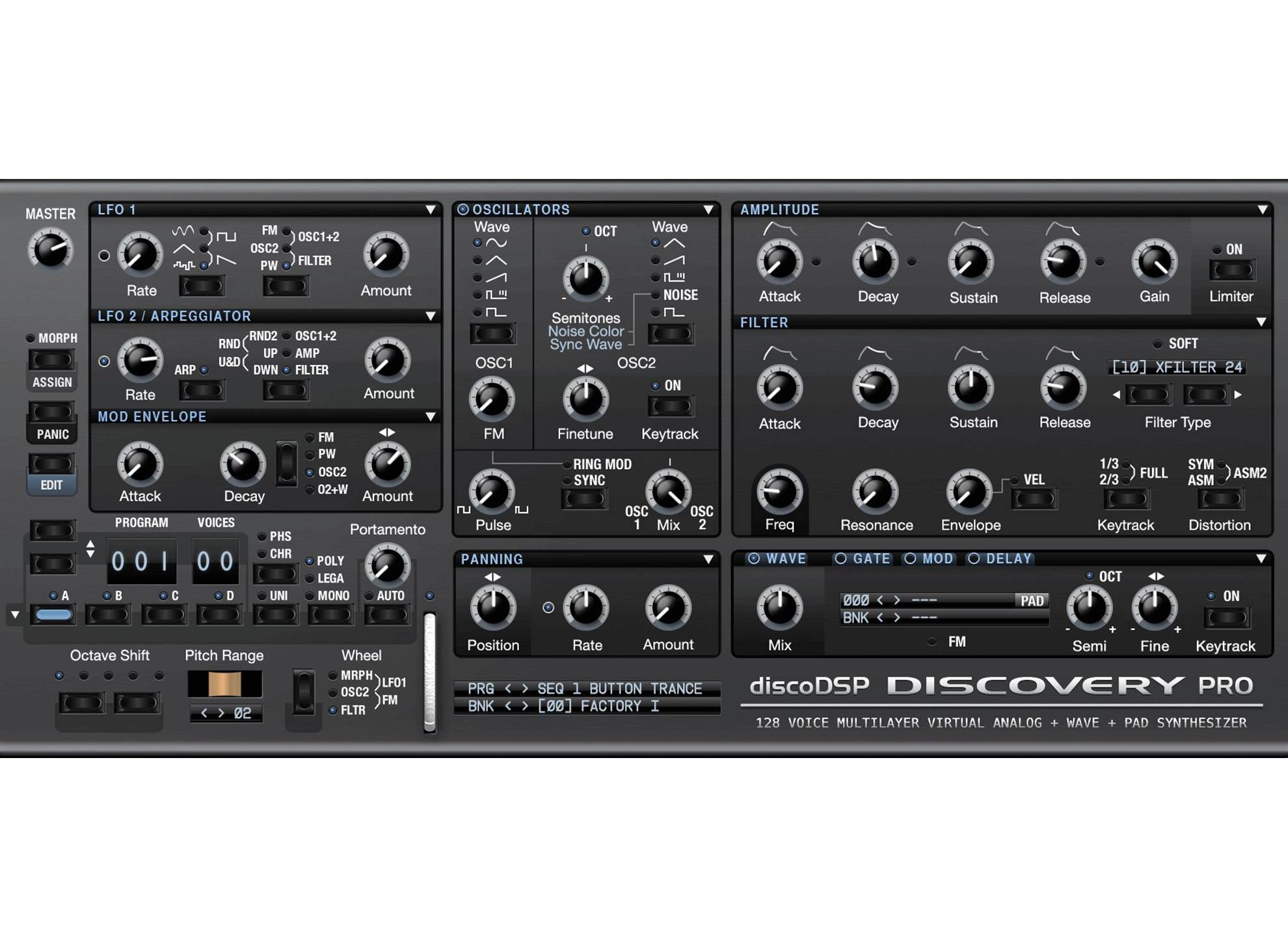 discodsp discovery pro split keyboard custom