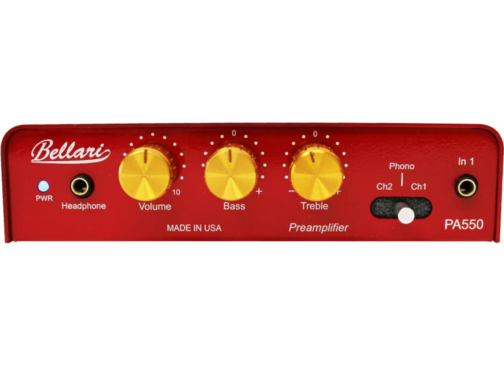 PA550 3 Channel Preamp