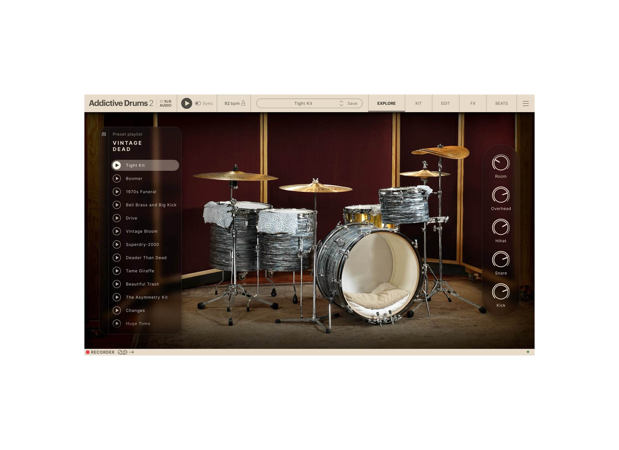 Addictive Drums 2: Vintage Dead