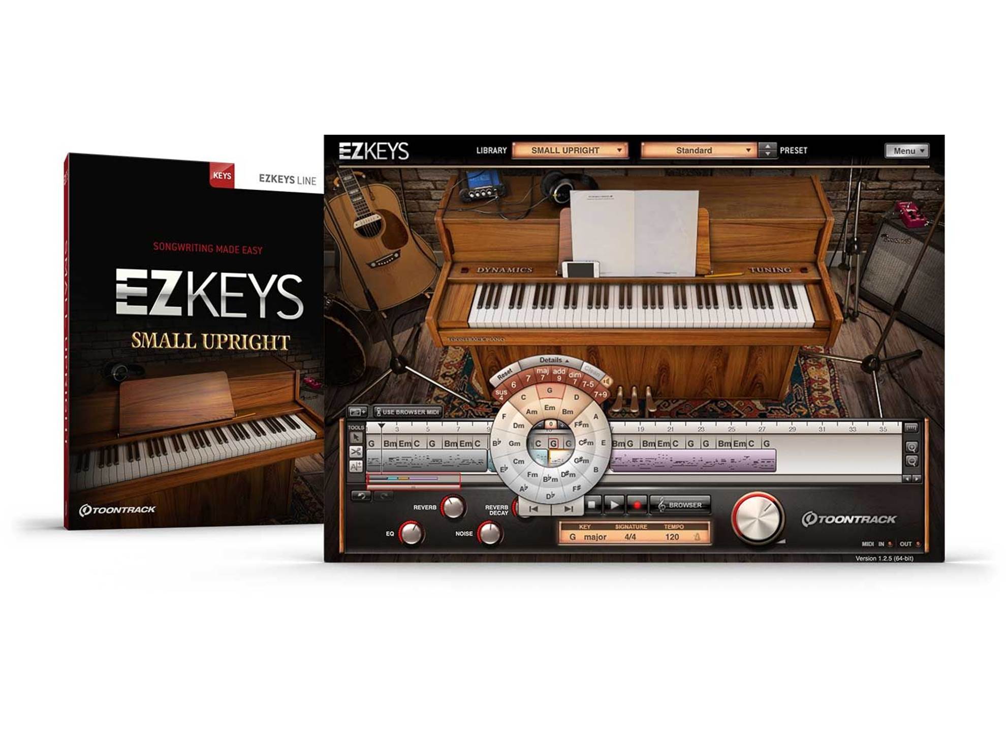 EZkeys Small Upright Piano