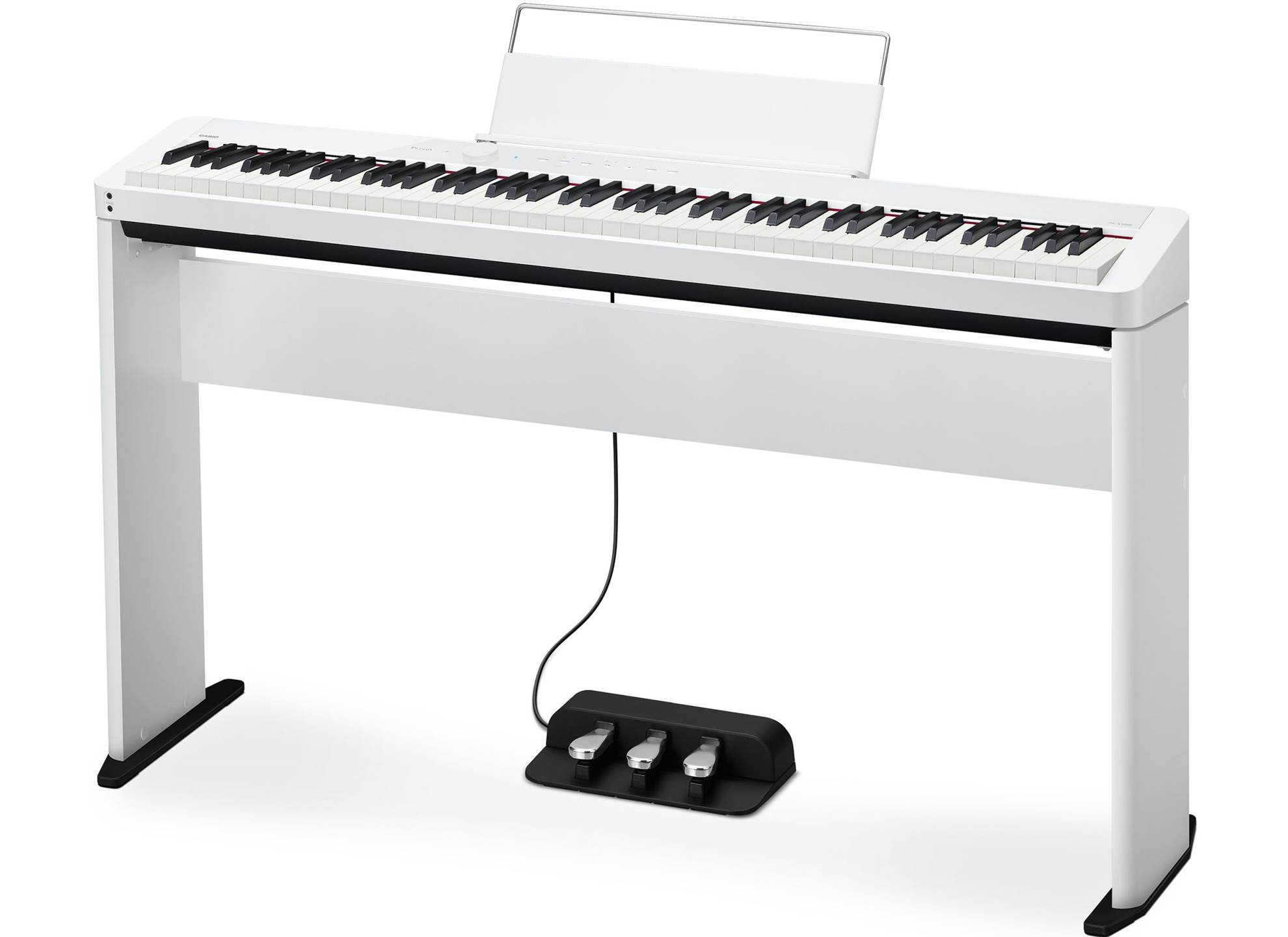 Casio Privia PXS1000 Digitalpianopaket Vit på emusic.se Sveriges musikaffär på nätet.