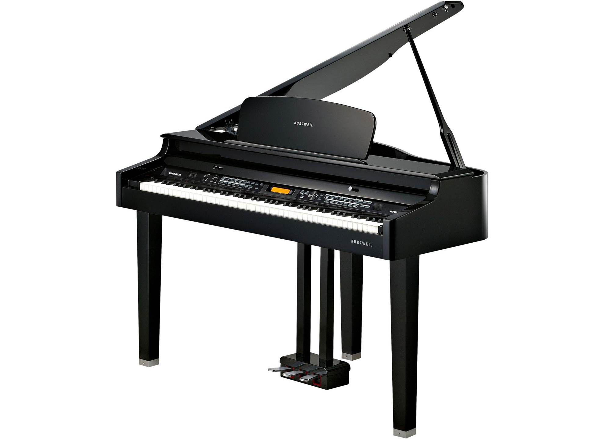 MPG100 Digital Grand Piano Digitalpiano Polerad Svart