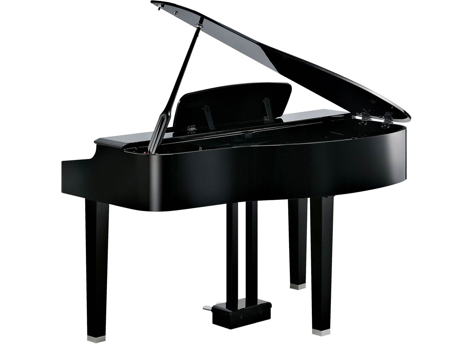 MPG100 Digital Grand Piano Digitalpiano Polerad Svart
