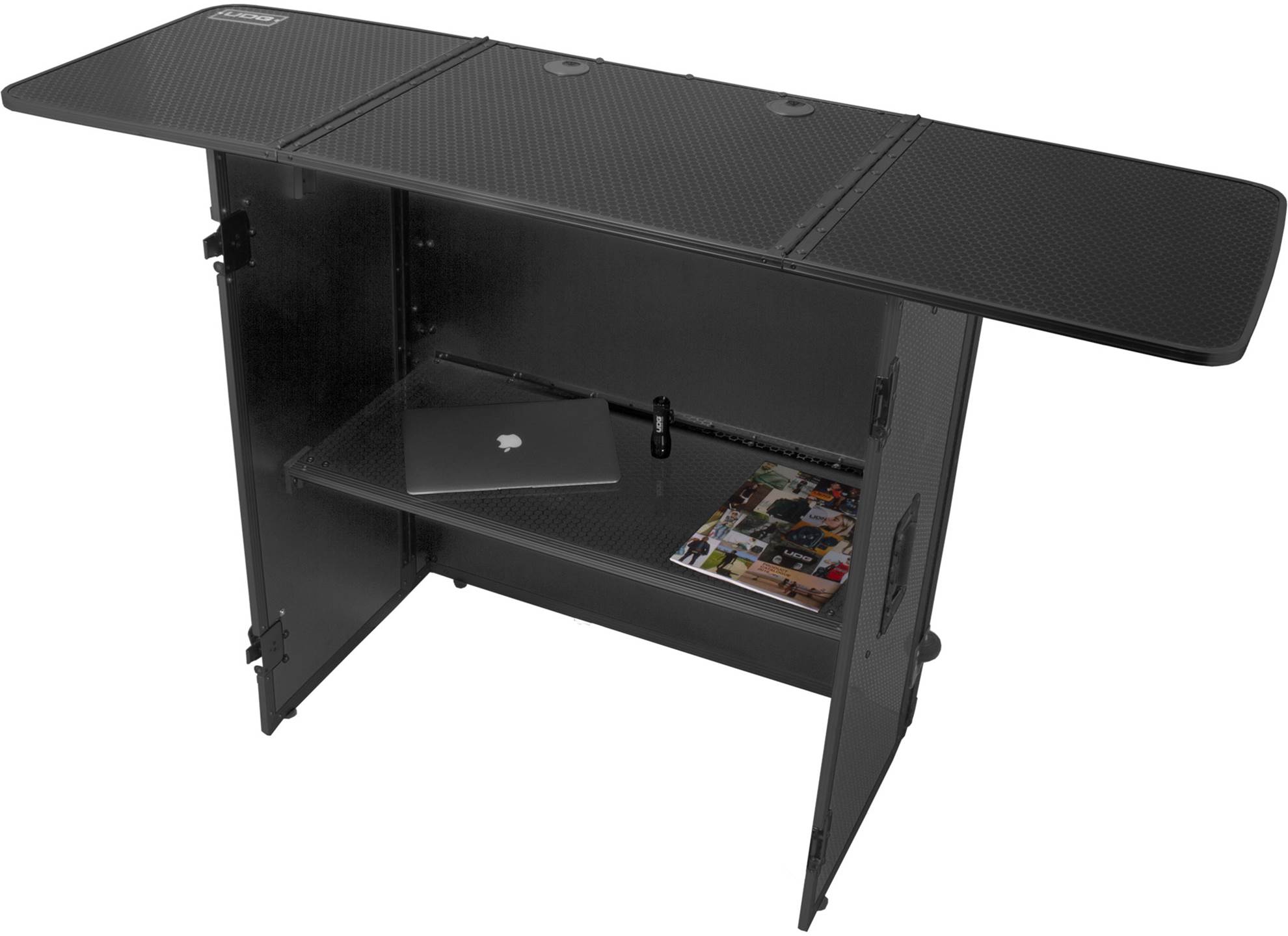 Ultimate Fold Out DJ Table Black MK2 Plus
