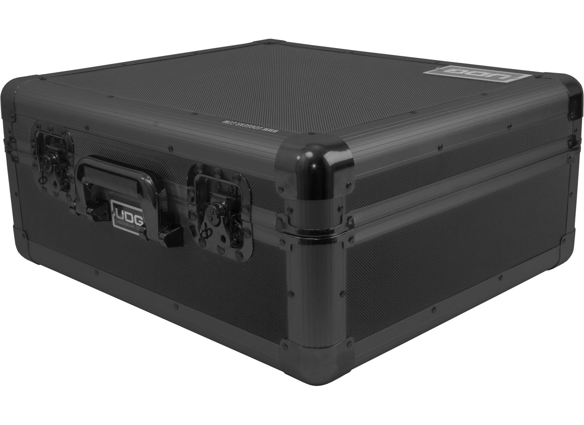 Ultimate Pick Foam Flightcase Multi Format Turntable Black