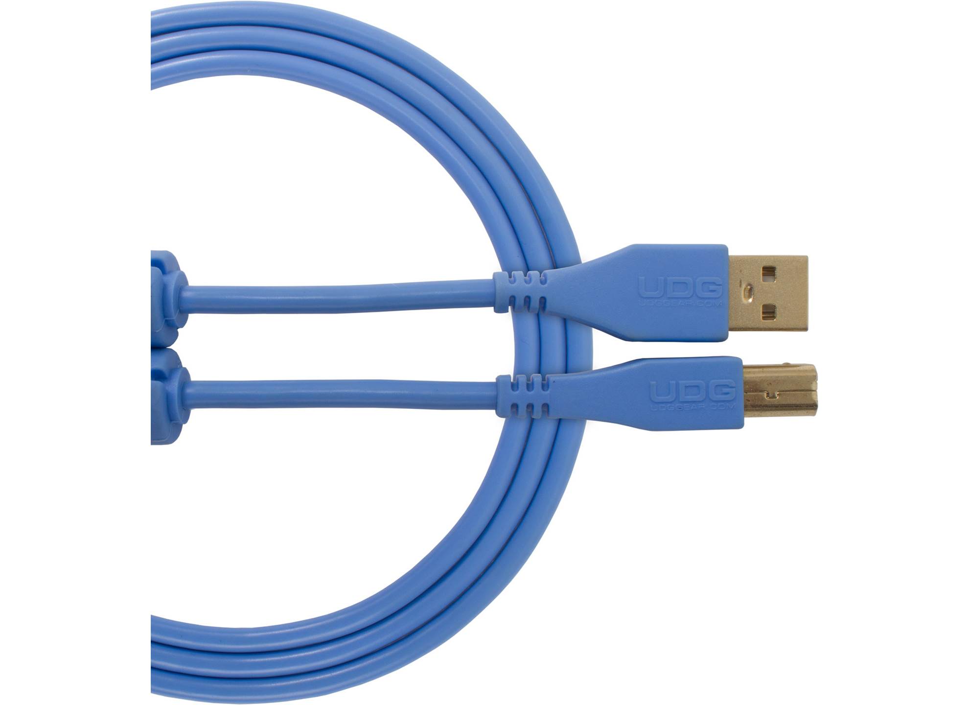 Ultimate USB 2.0 A-B Blue Straight 1m