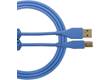 Ultimate USB 2.0 A-B Blue Straight 1m