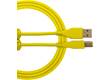 Ultimate USB 2.0 A-B Yellow Straight 1m