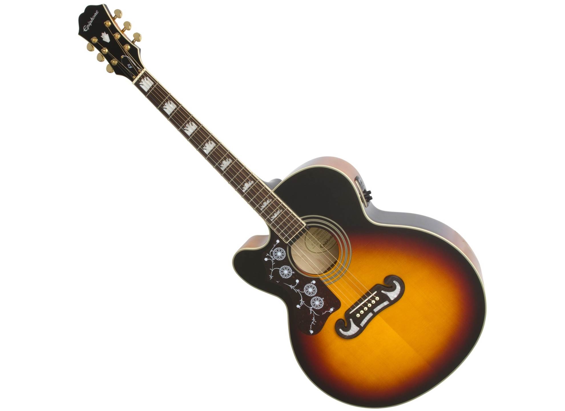 EJ-200SCE Solid Top Vintage Sunburst LH