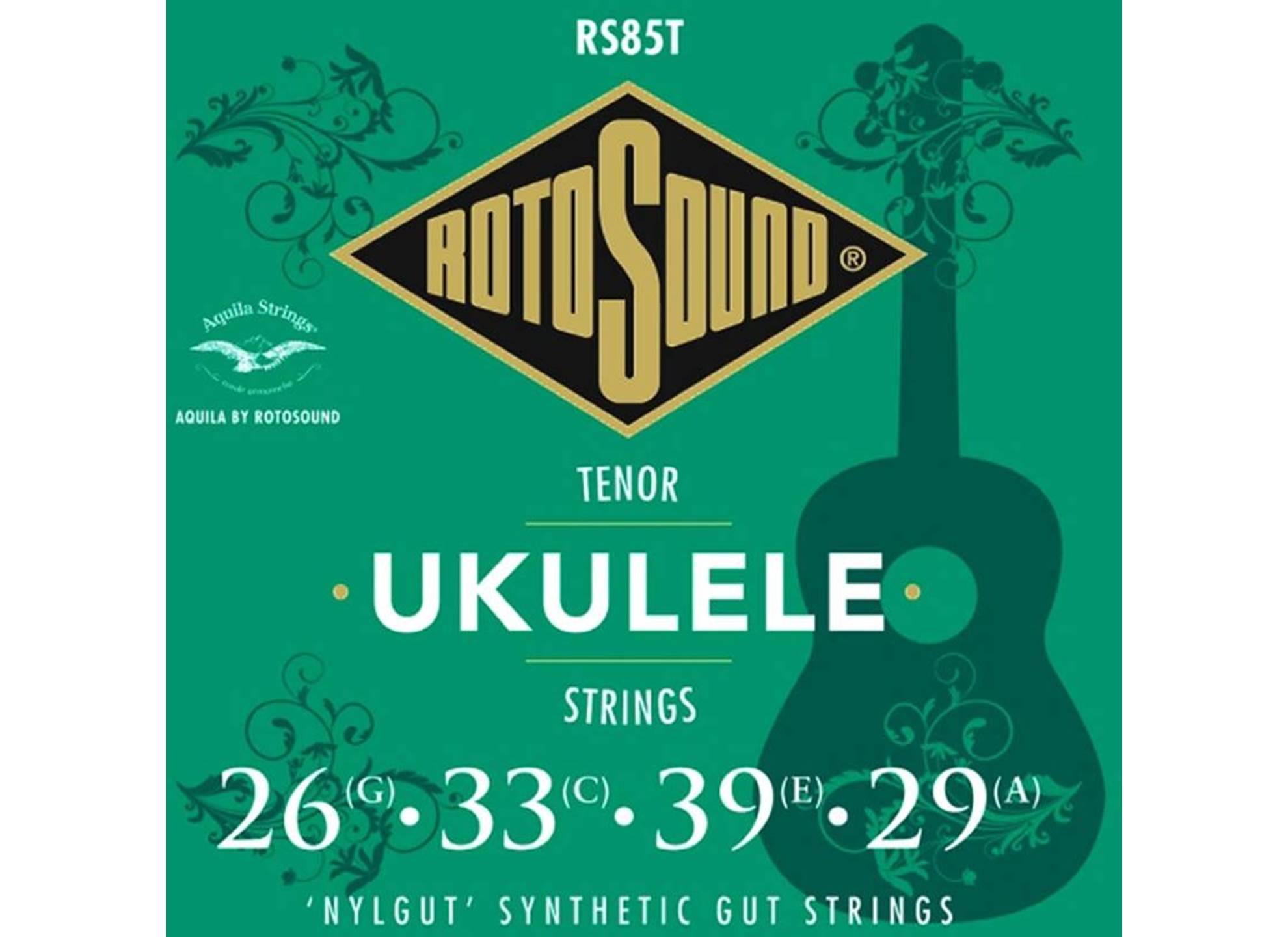 på　Nylgut　Ukulele　26-29　Tenor　Strings　musikaffär　på　Sveriges　RS85T　Rotosound　nätet.