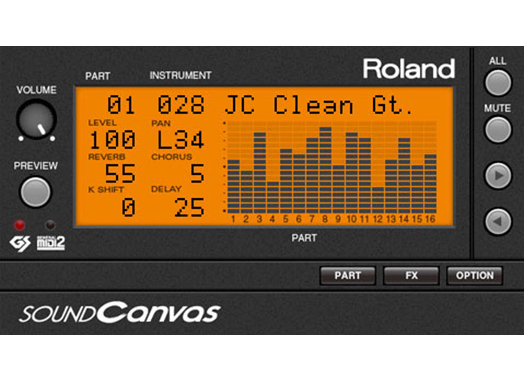 roland sound canvas 16 bit