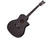 Deluxe Acoustic Satin See Thru Black