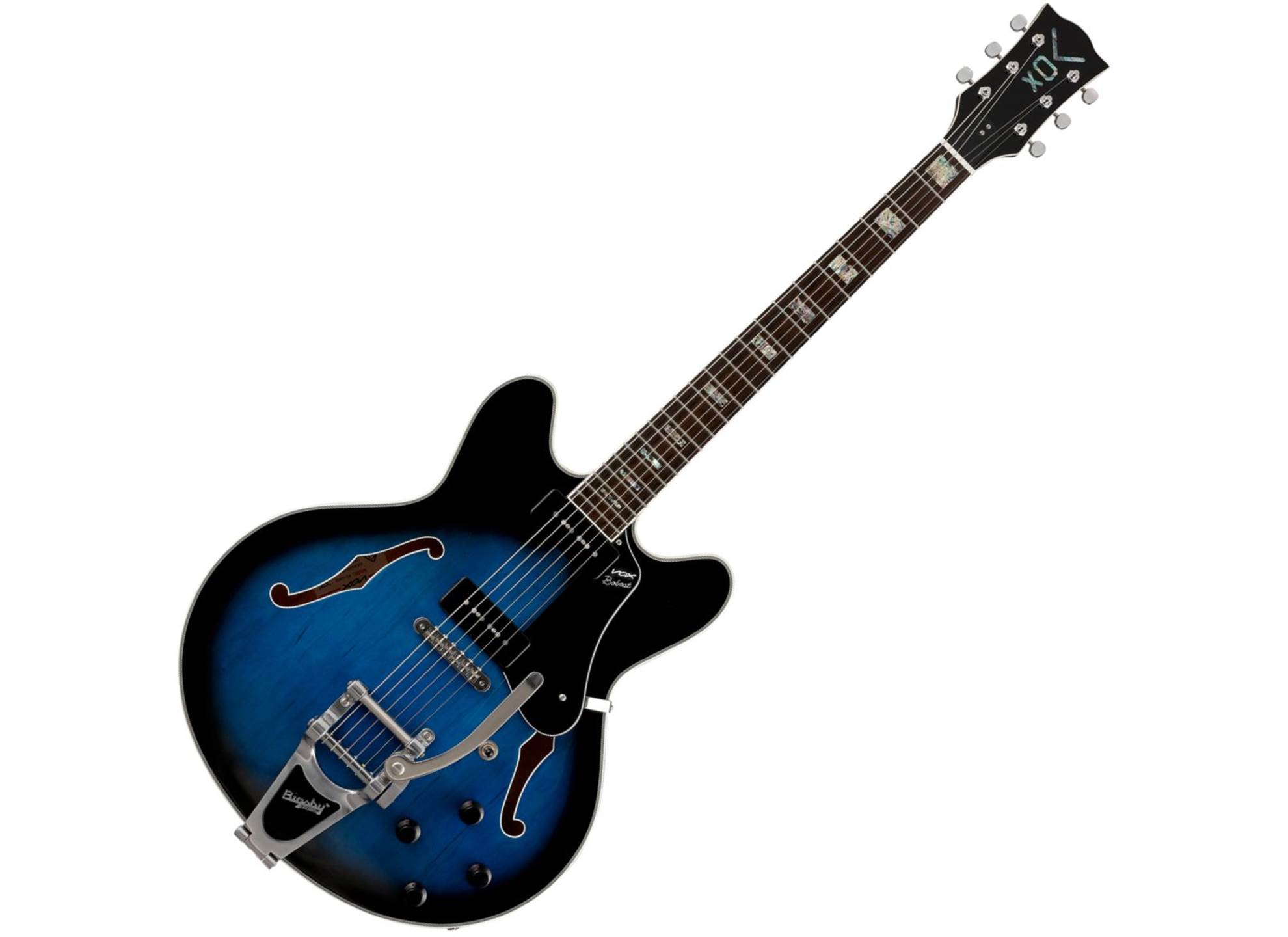 Bobcat V90B BL Bigsby Sapphire Blue