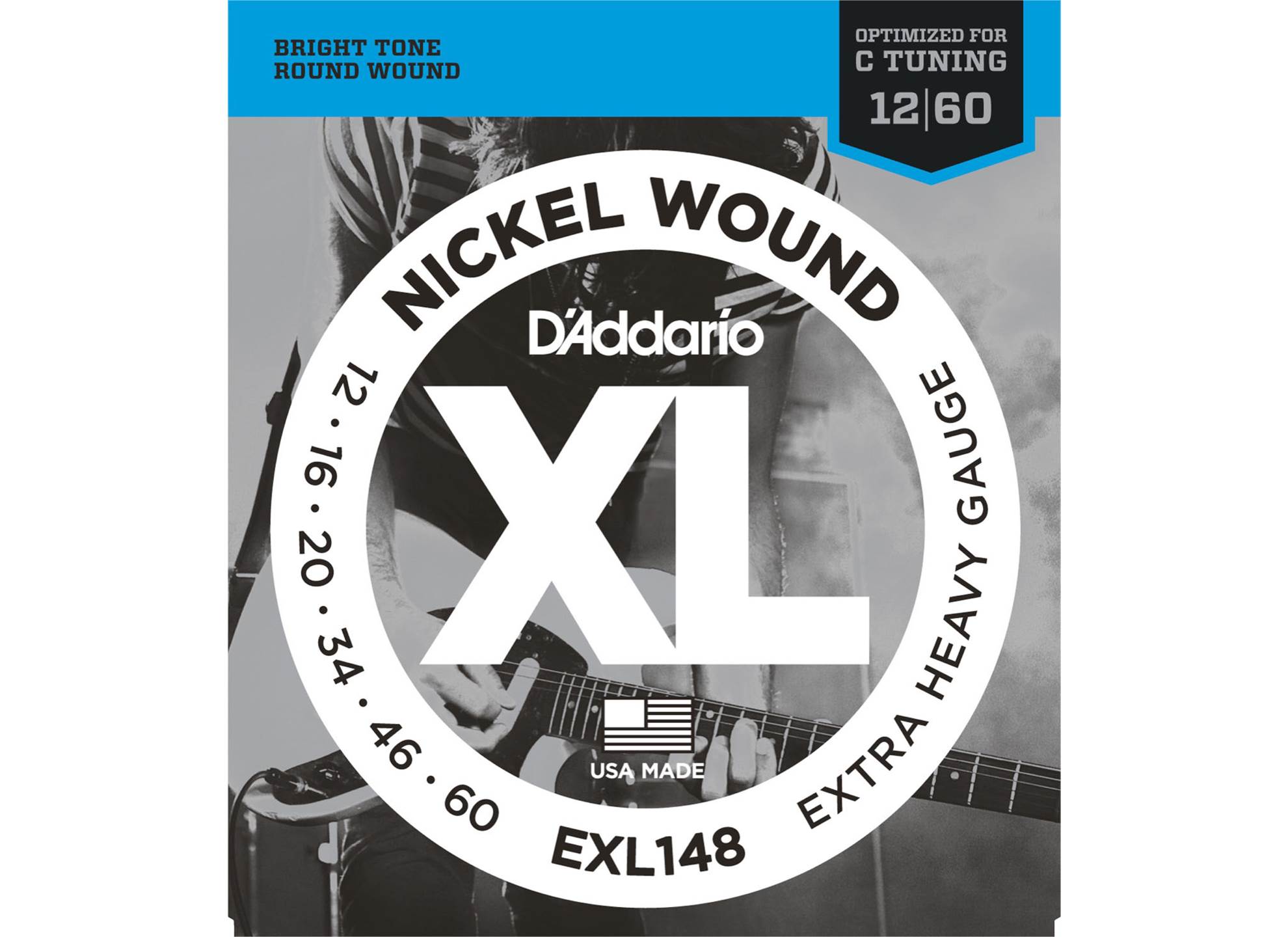 EXL148 XL Nickel Wound 12-60 Extra Heavy