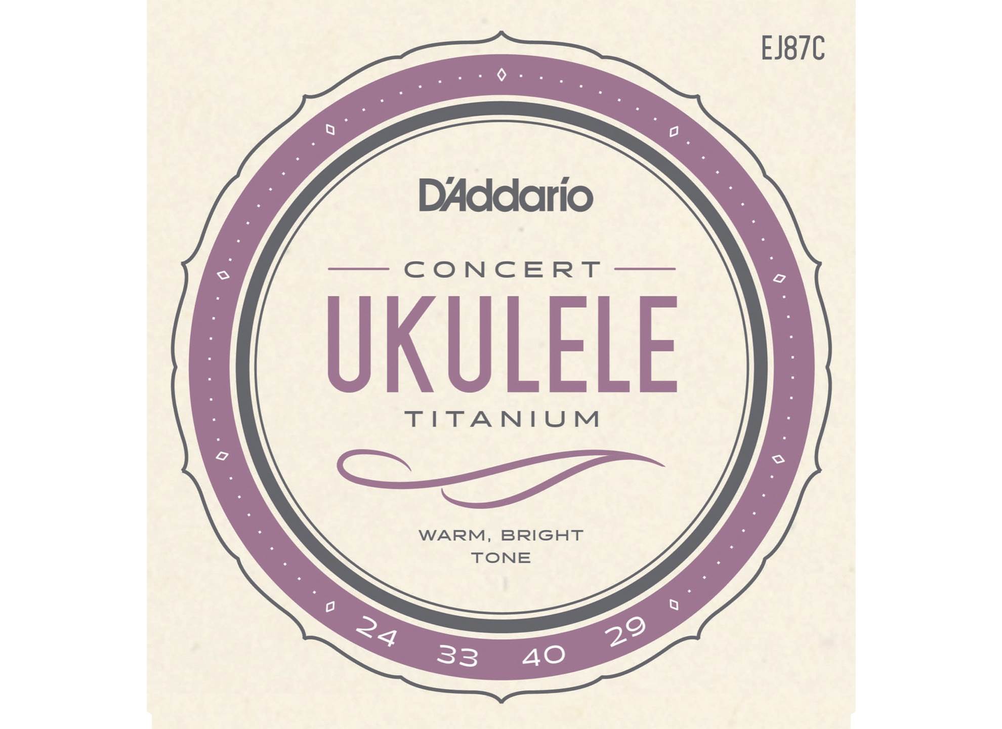 EJ87C Concert Ukulele Titanium 25-29