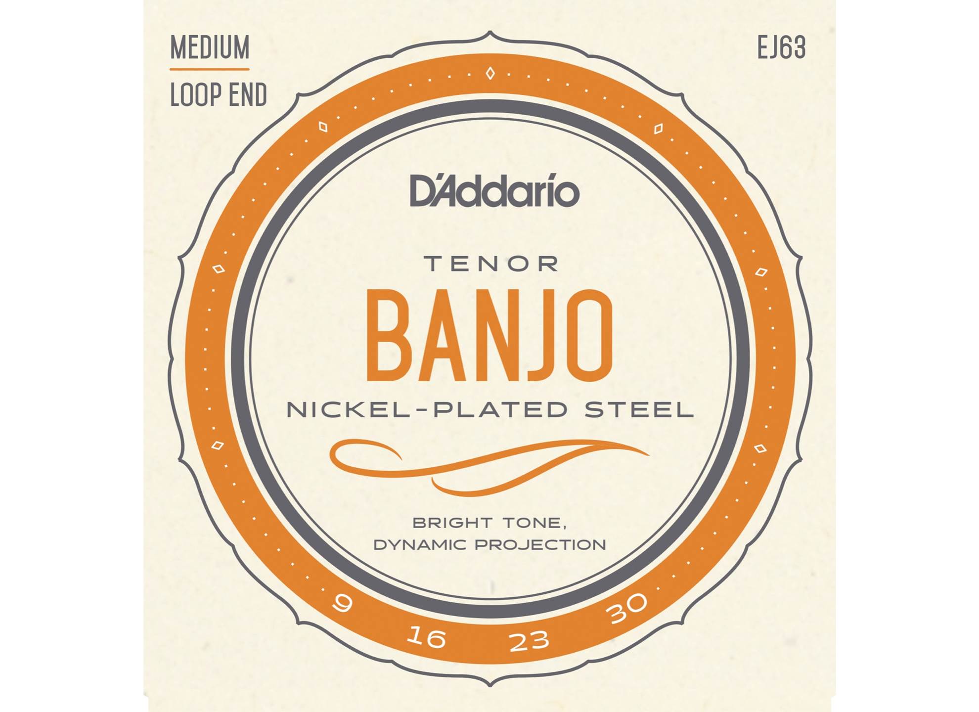 EJ63 Tenor Banjo Nickel-Plated Steel 09-30