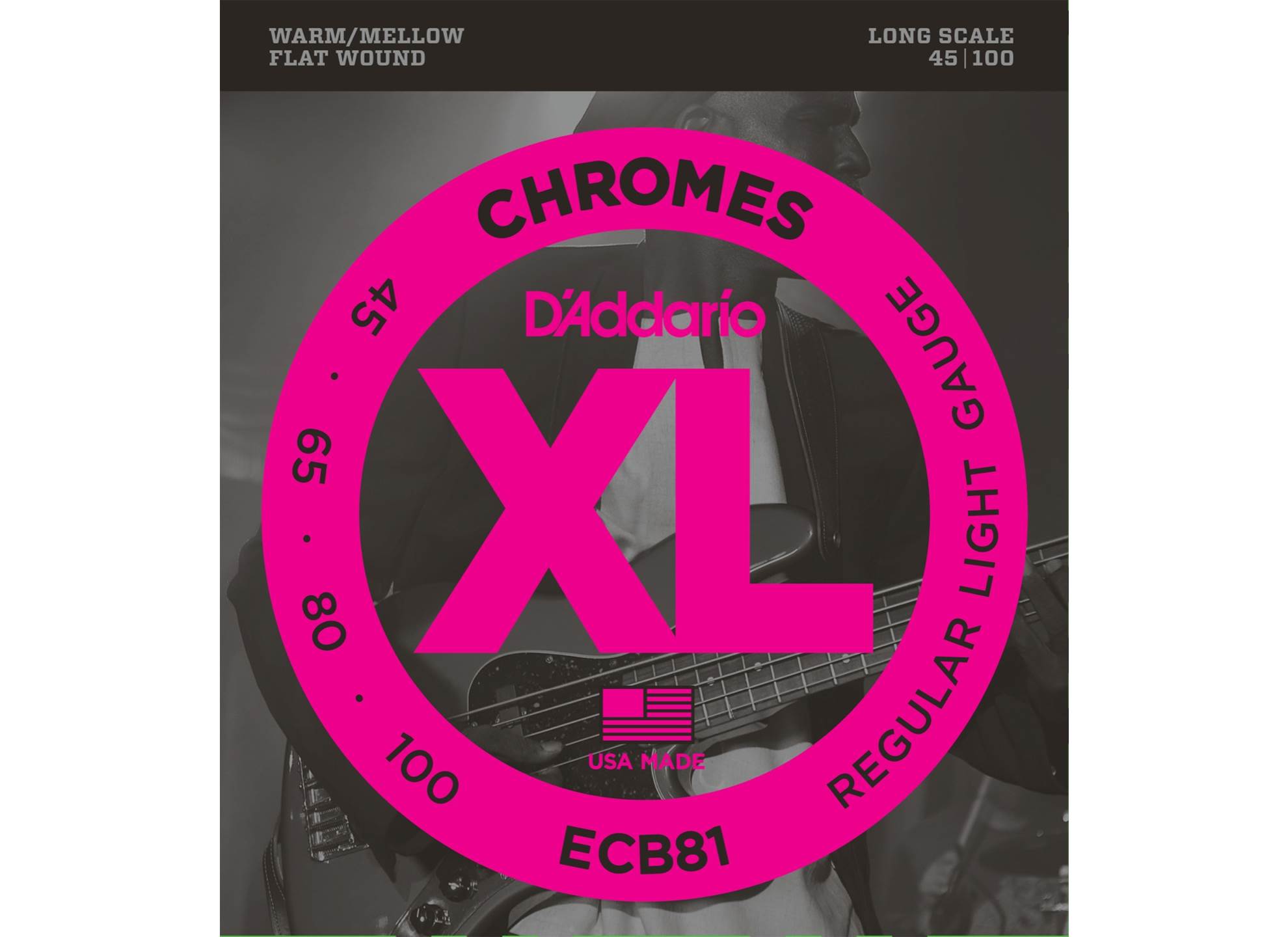 ECB81 XL Chromes 45-100 Regular Light