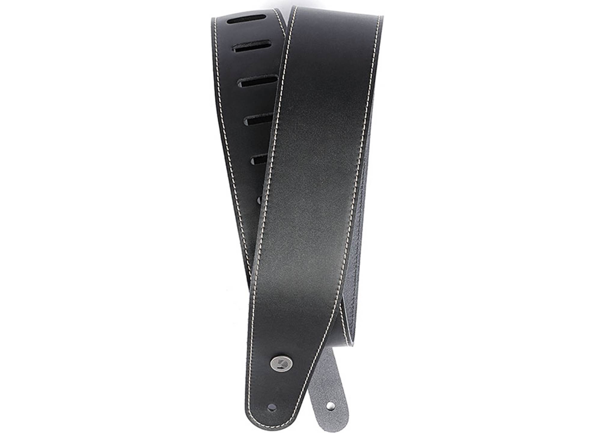 25LS00-DX Deluxe Leather Strap Black