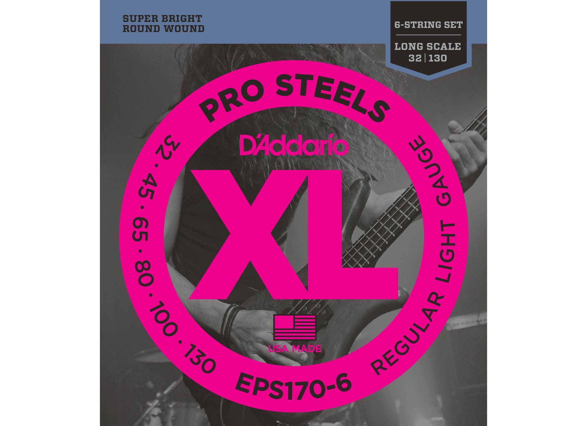 EXL170-6 XL 6-String Pro steels 32-130 Regular Light