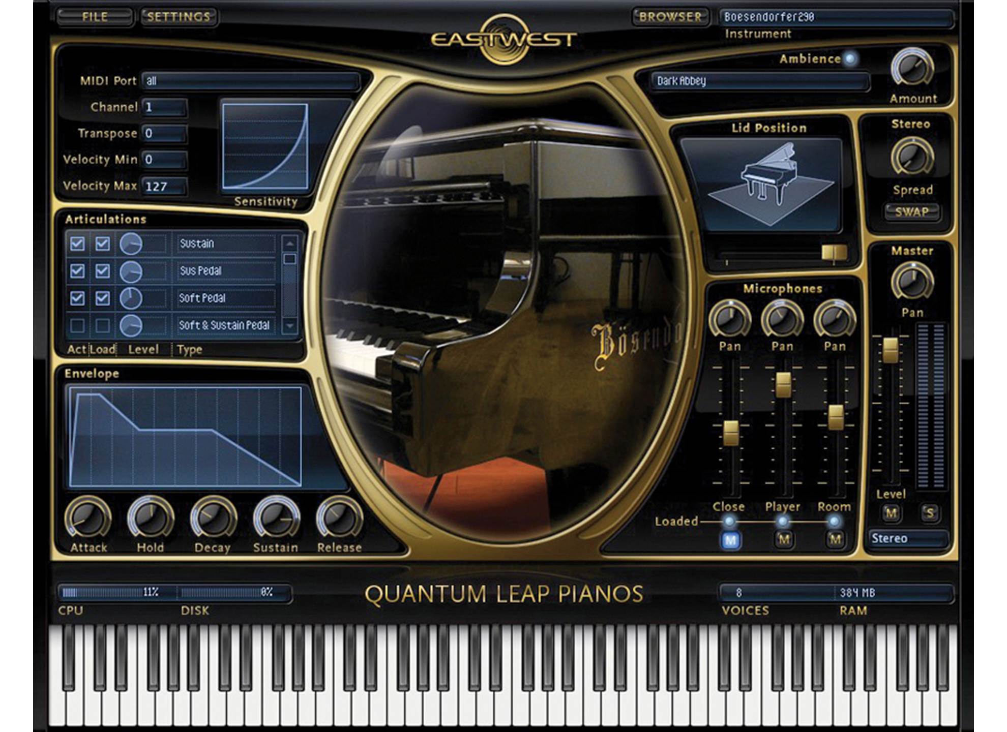 Pianos Yamaha C7 Platinum