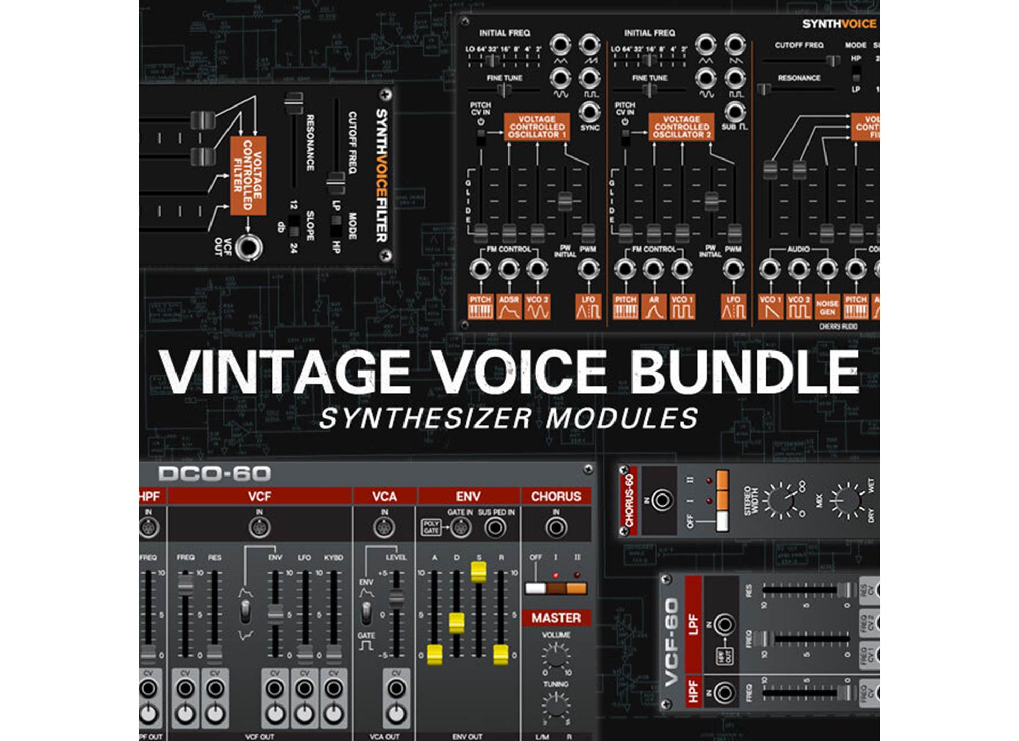 Voltage Modular Vintage Voice Bundle