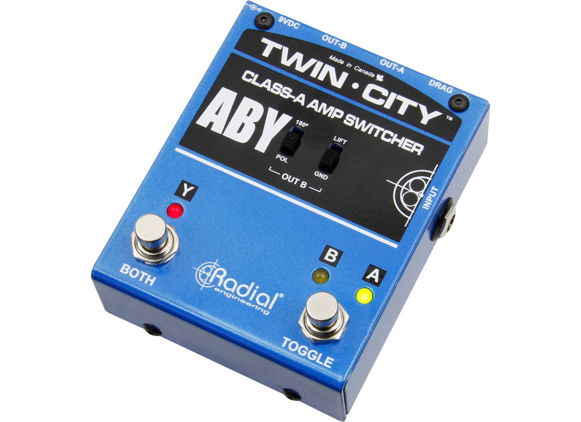 Tonebone Bones Twin-City ABY Amp Switcher