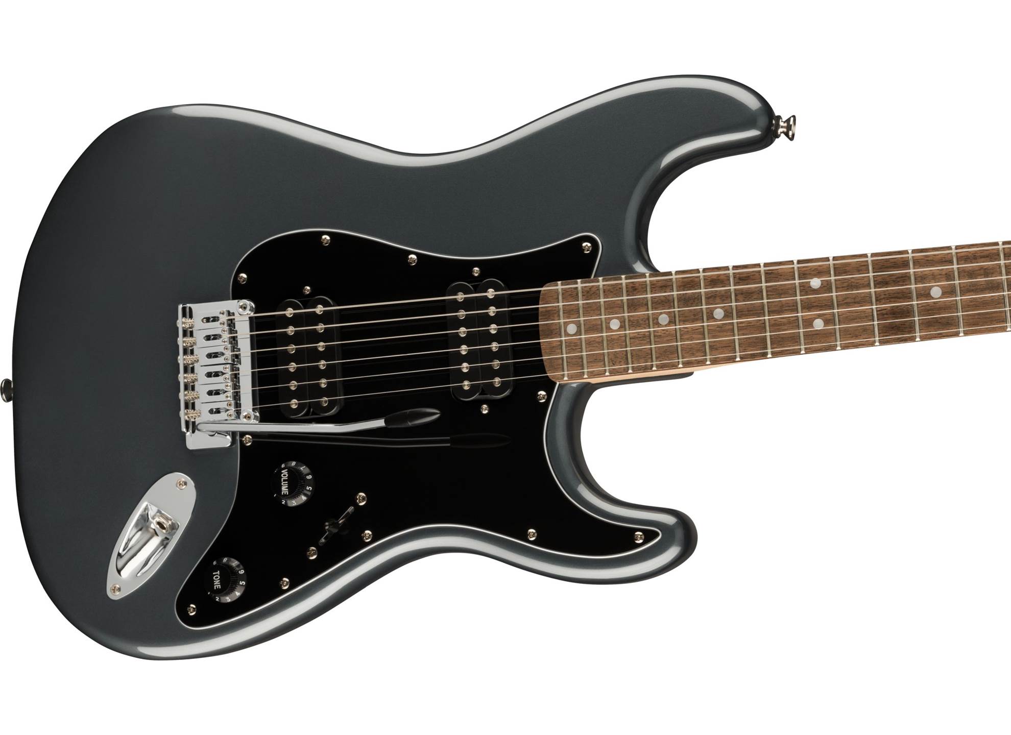 Affinity Series Stratocaster HH Charcoal Frost Metallic