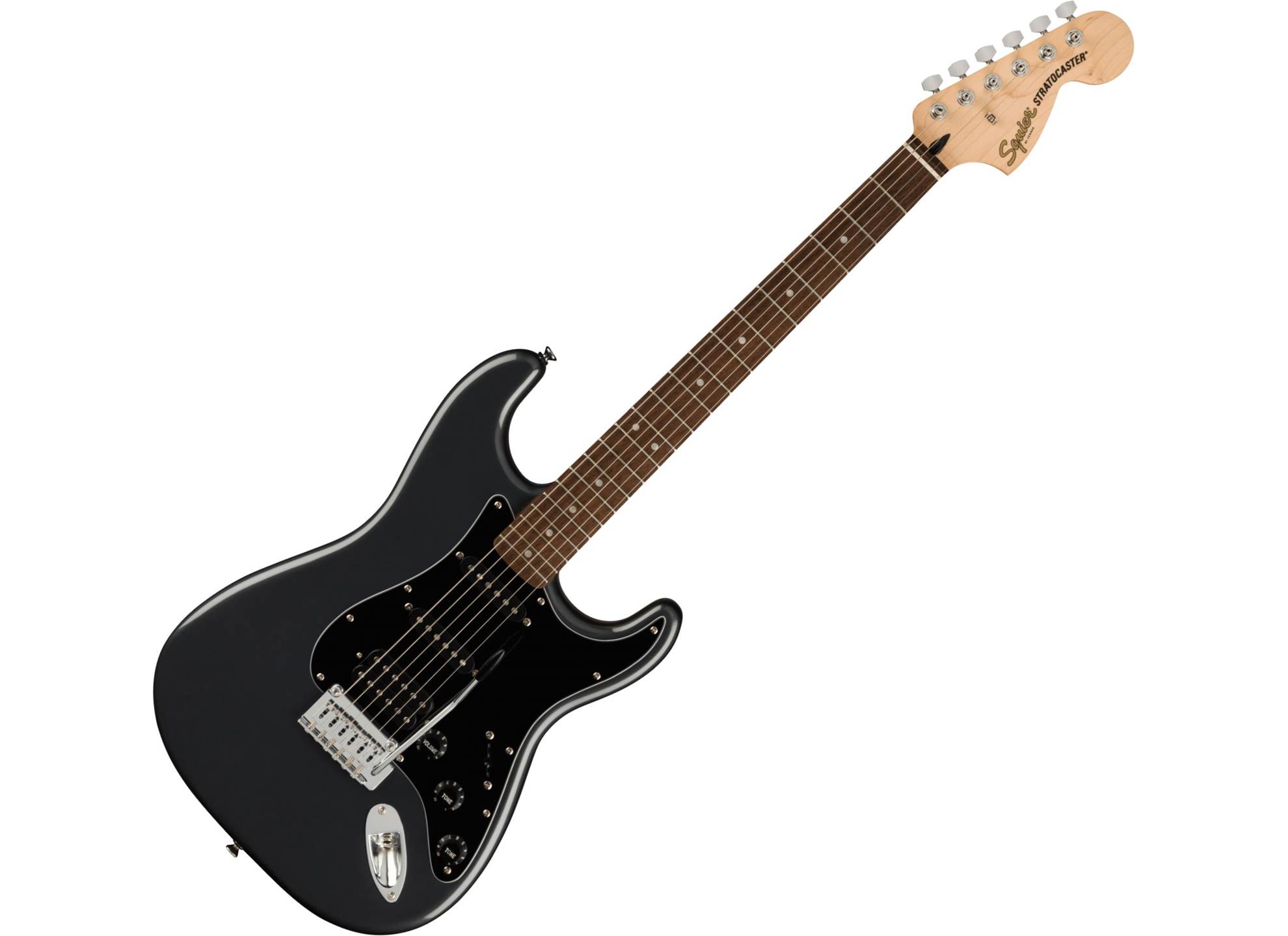 Affinity Series Stratocaster HSS Charcoal Frost Metallic Pack