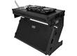 Ultimate Flight Case Portable Z-Style DJ Table Black Plus