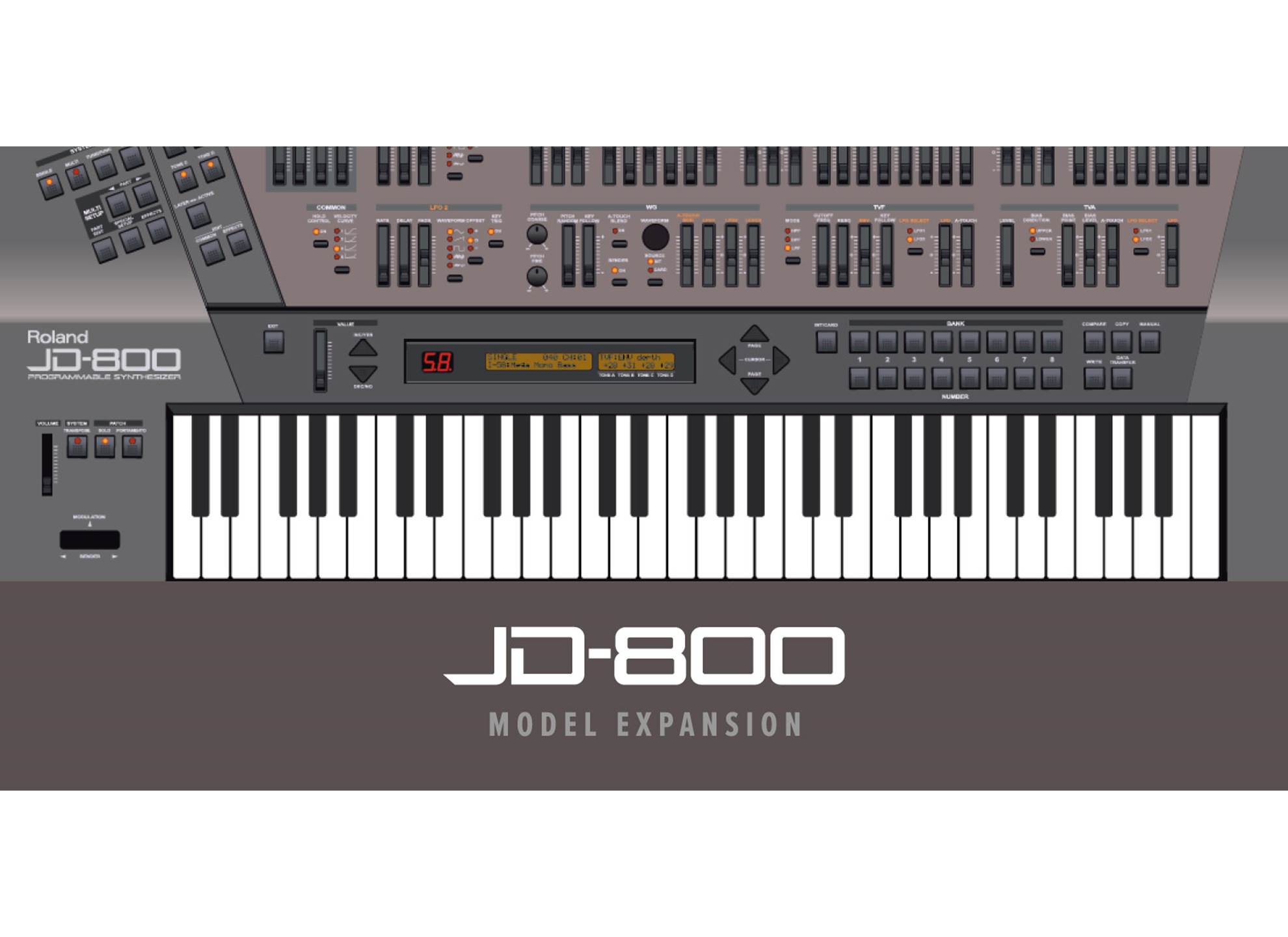 Cloud JD-800 Model Expansion
