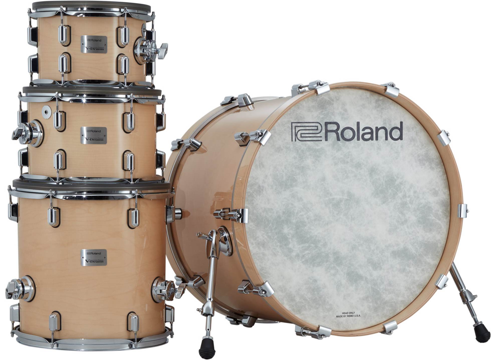 VAD706 V-Drums Acoustic Set Gloss Natural