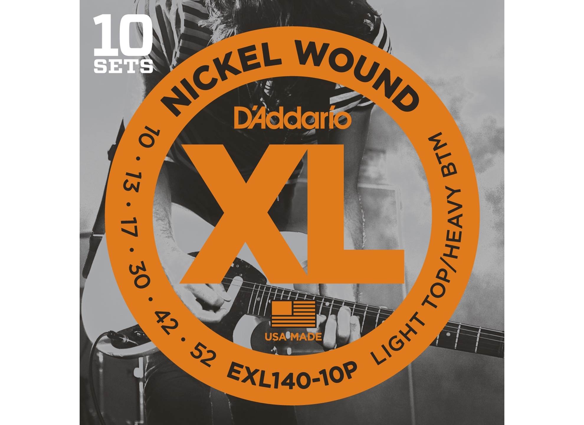 EXL140-10P XL Nickel Wound 10-52  10-pack