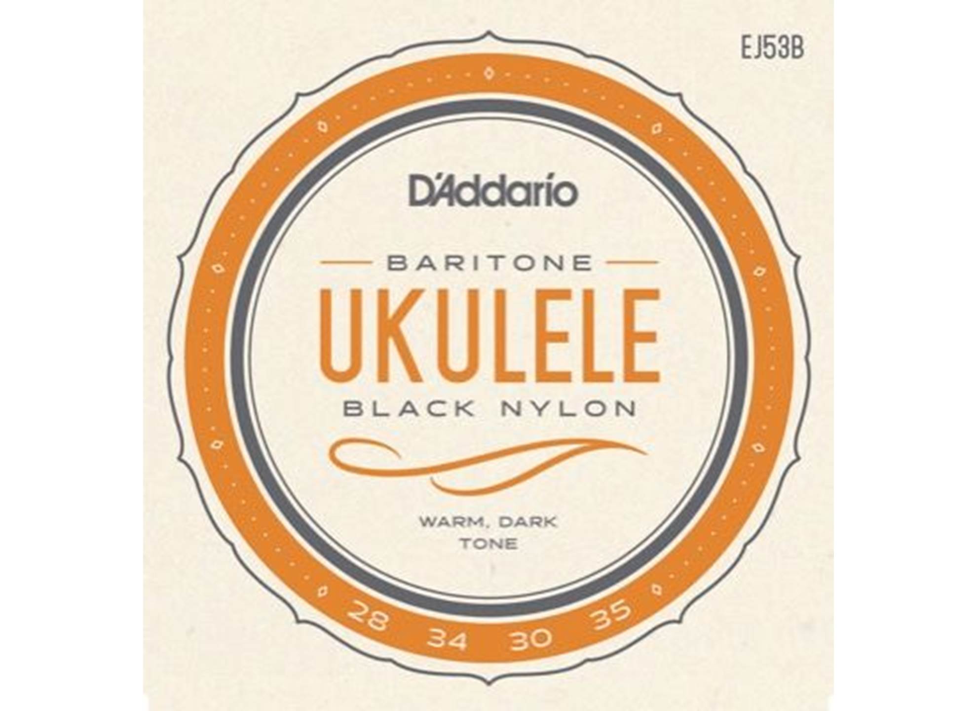 EJ53B Baritone Hawaiian Black Nylon