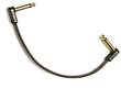 HP-18 Flat Patch Cable Black Gold 18 cm