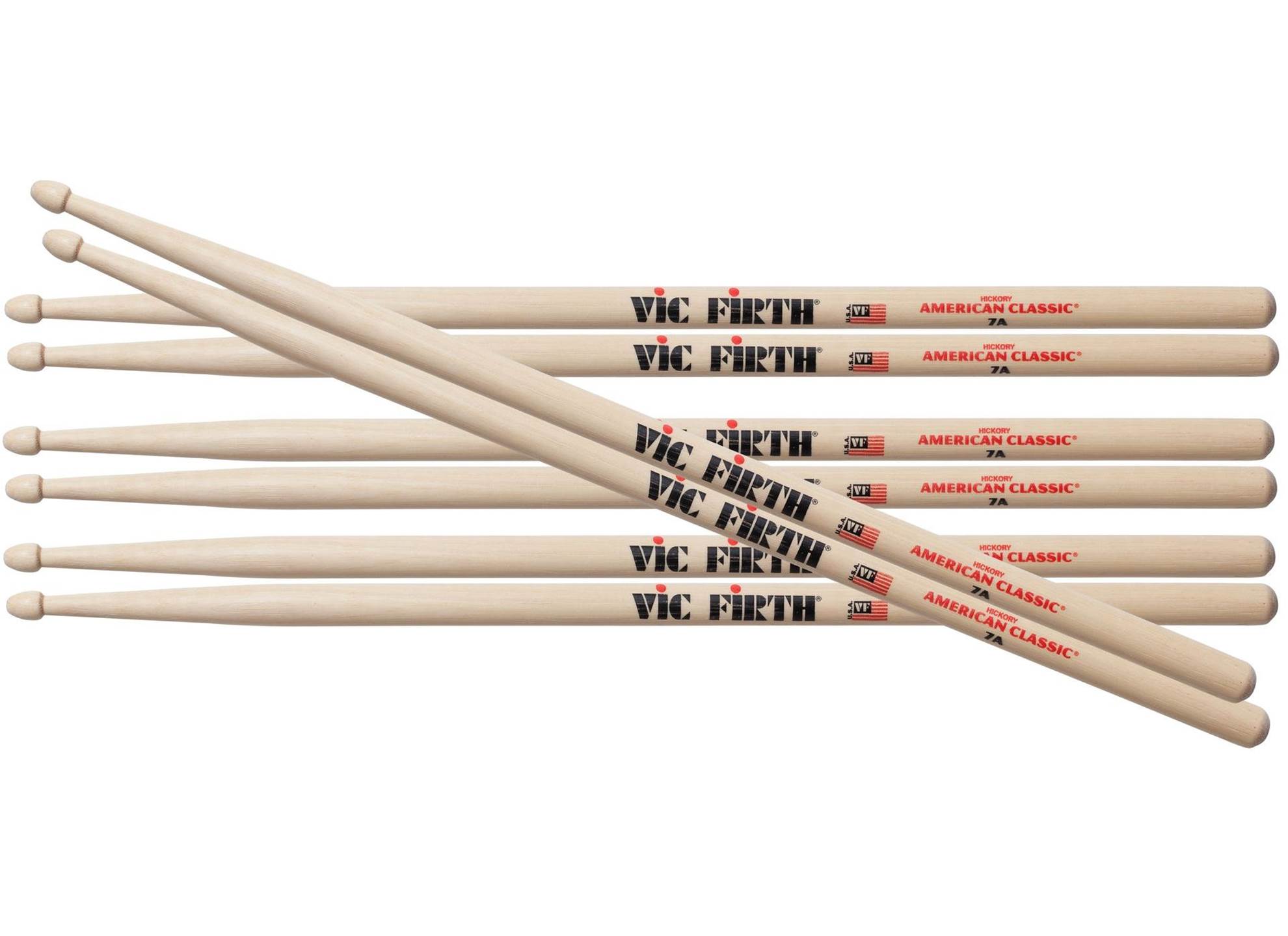 7A Value Pack American Classic Hickory 4-pack