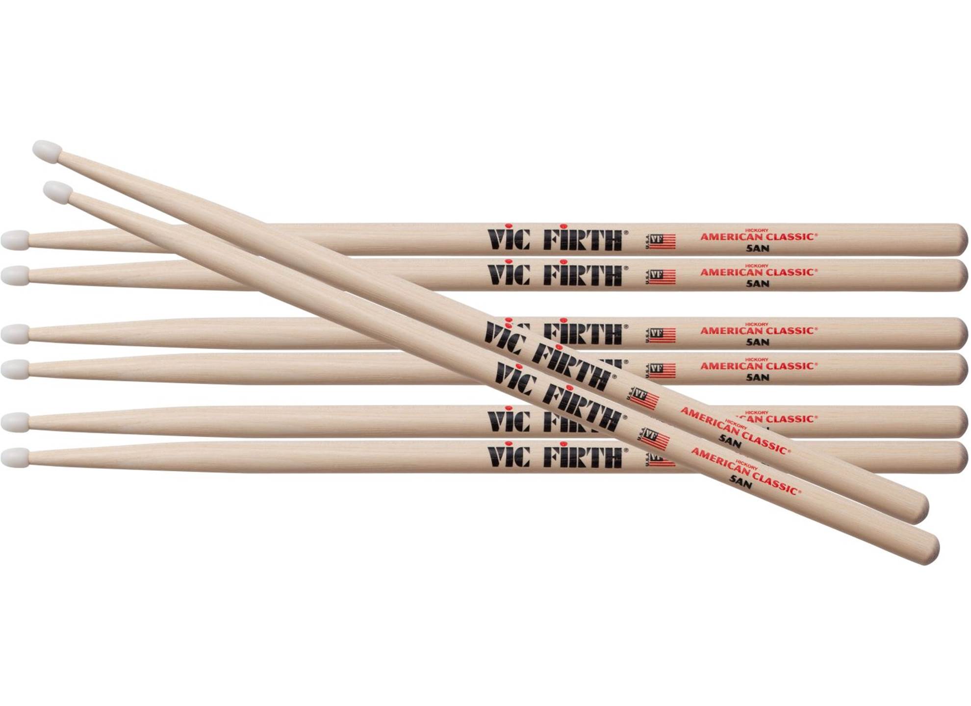 5AN Value Pack American Classic Hickory 4-pack