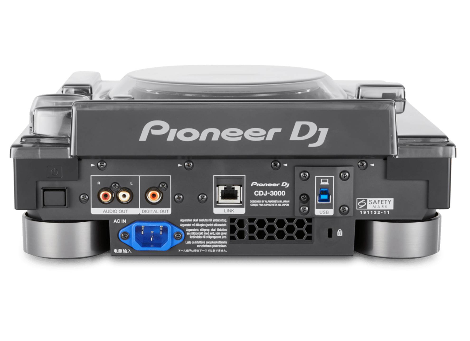Pioneer CDJ-3000 skyddslock