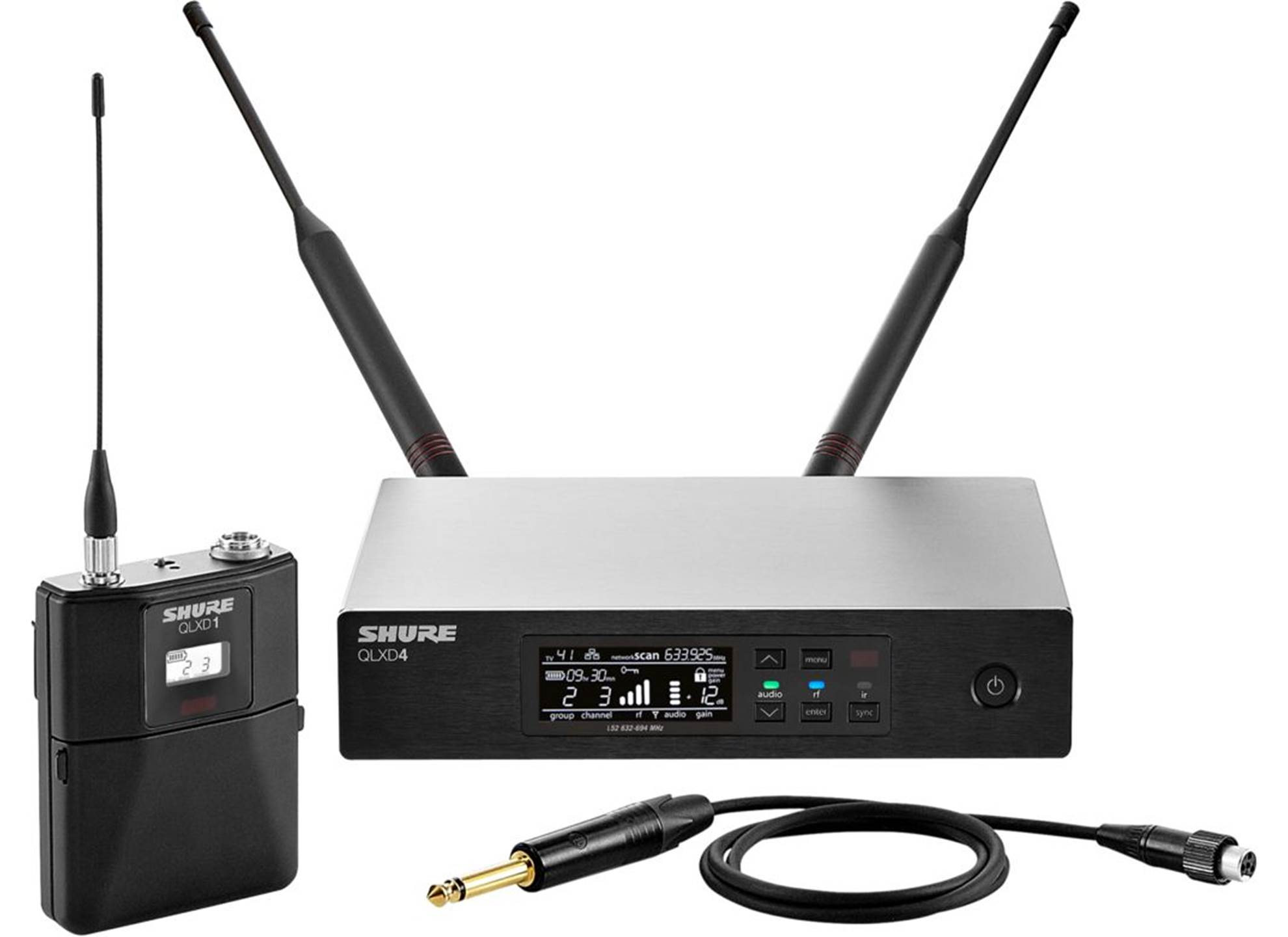 QLXD14 Wireless Beltpack System S50 (823-832 MHz)