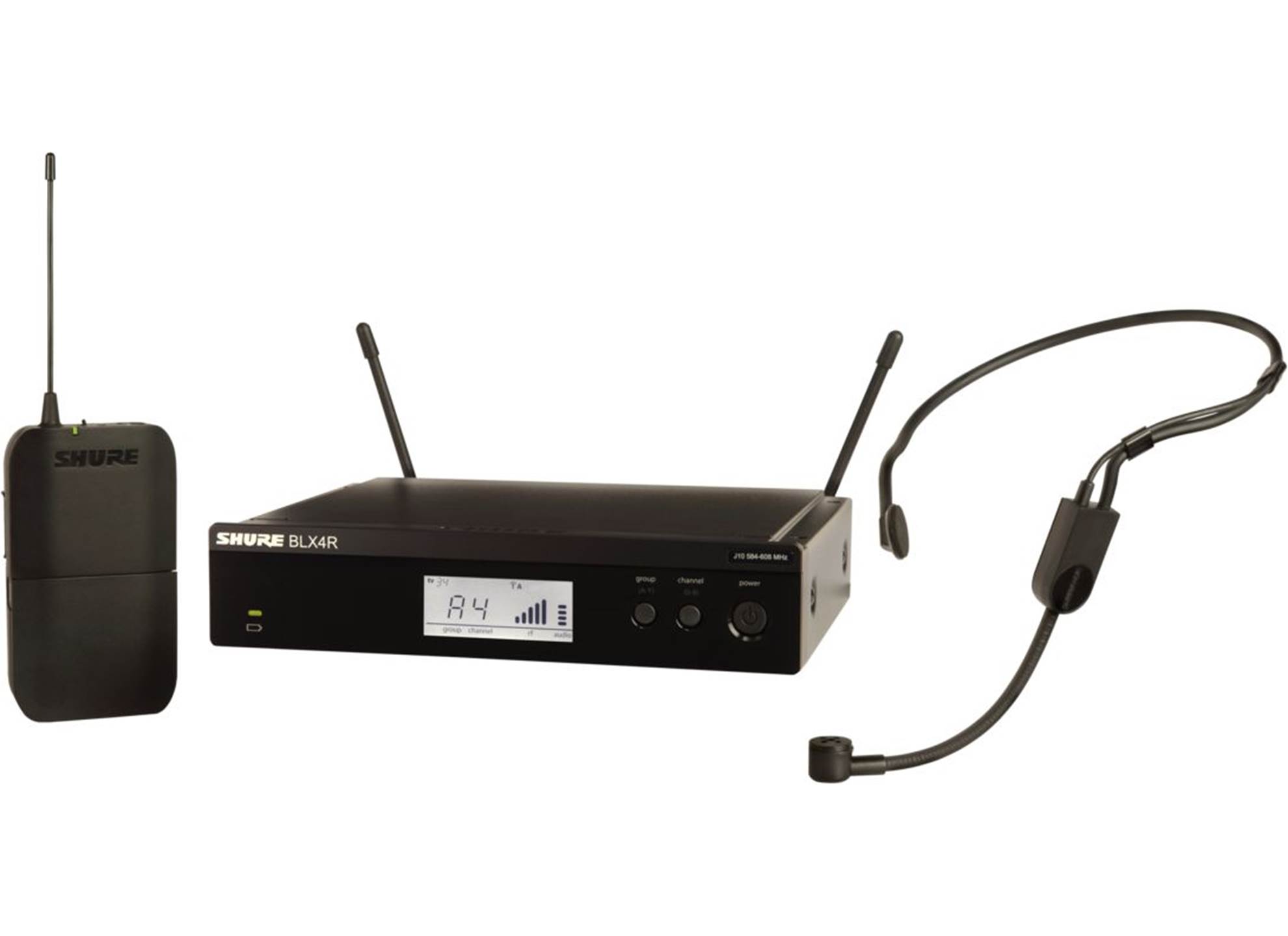 BLX14RE Headset System PGA31 M17 662-686 MHz