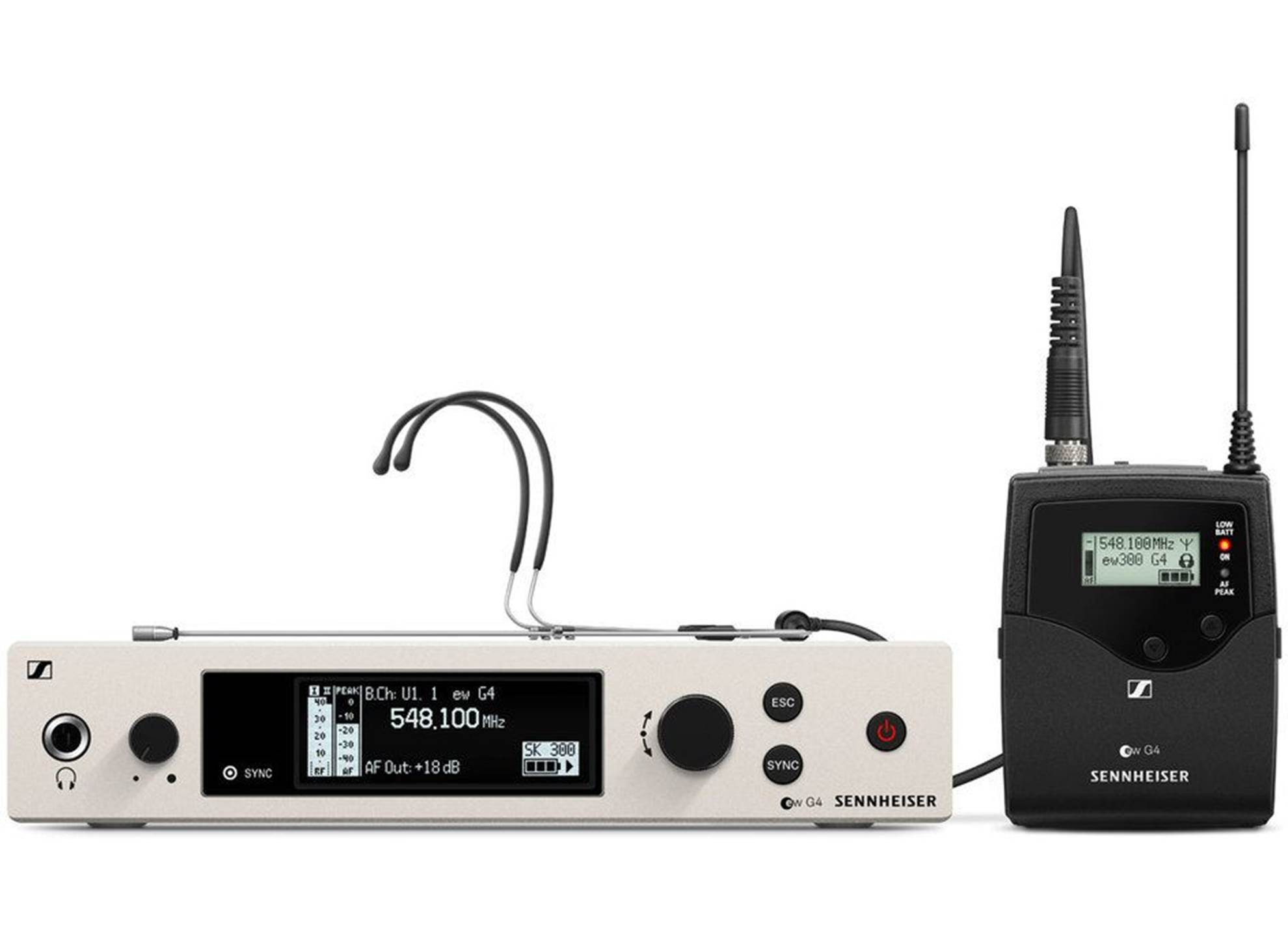 EW 300 G4-HEADMIC1-RC-AWplus 470 - 558 MHz