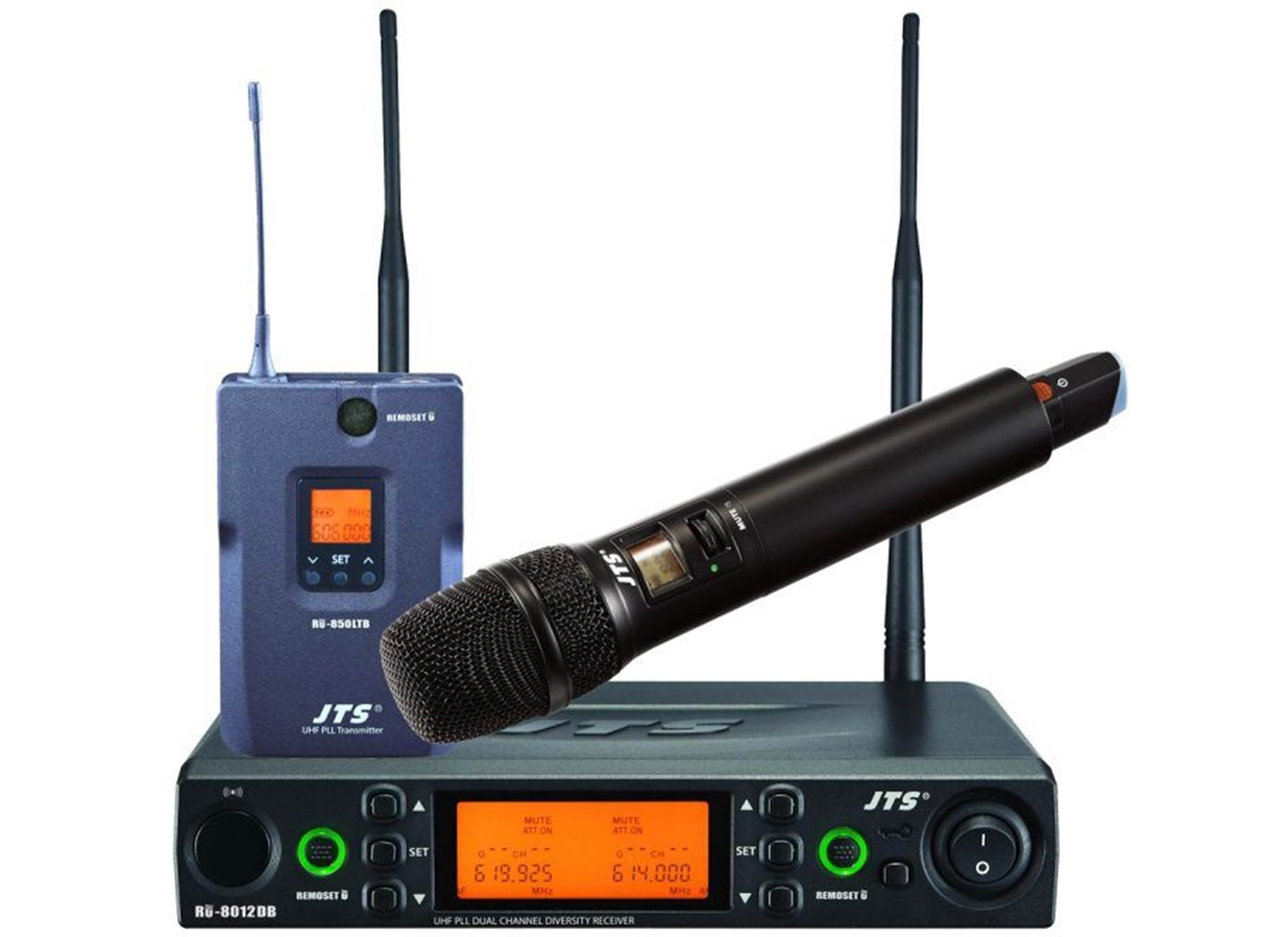 Вокальная радиосистема с ручным передатчиком. Радиосистема UHF двухканальная. JTS ru-850lth. Двухканальная радиосистема с двумя петличными микрофонами Shure. Радиосистема UHF K-23.