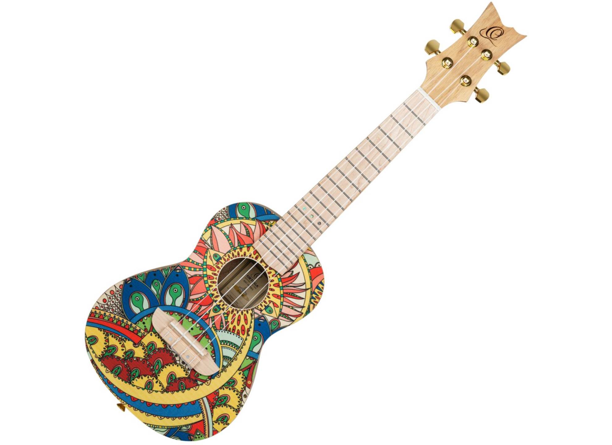 RUAR-MI Concert ukulele ART Mystic India