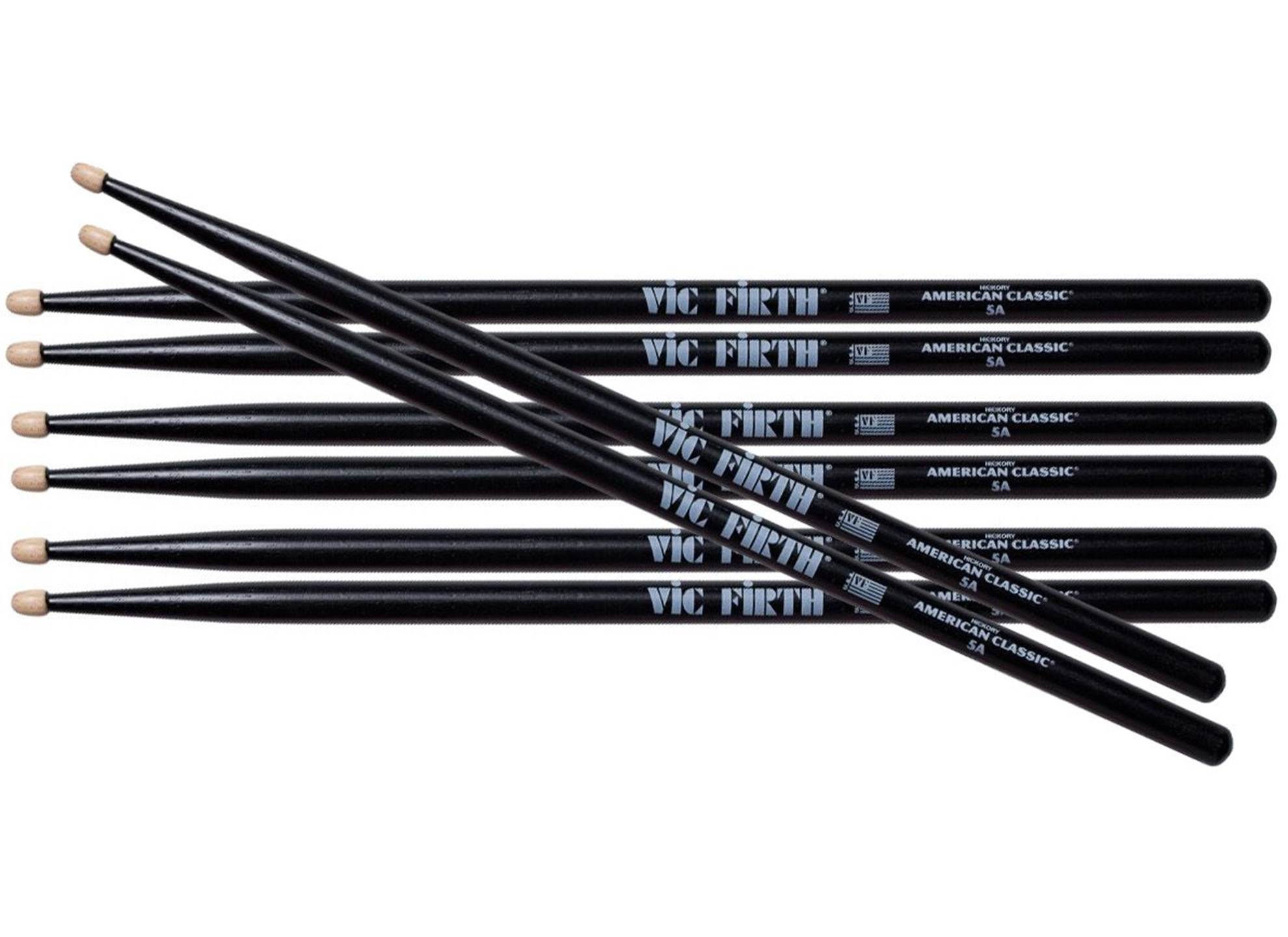5A Black Value Pack American Classic Hickory 4-pack
